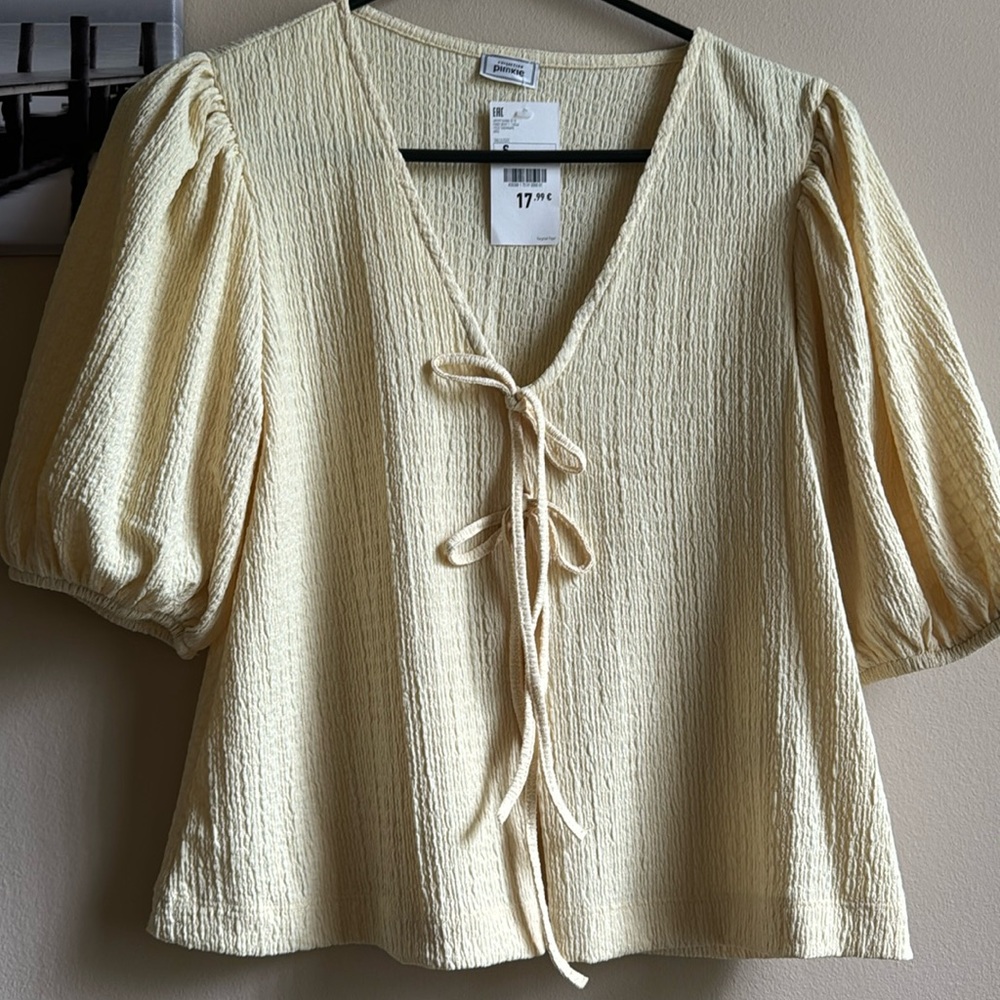 Ribbed Blouse/ Top